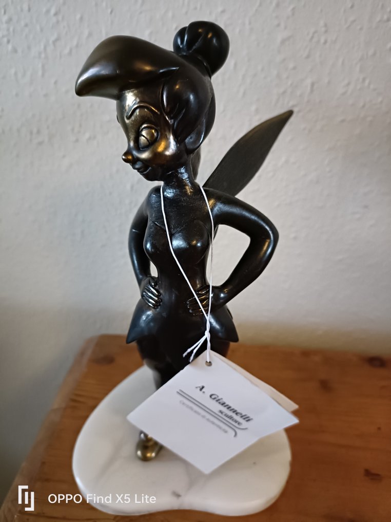 Walt Disney - Bronze Tinkerbell by Arribas Brothers - A. Gianelli #1.0