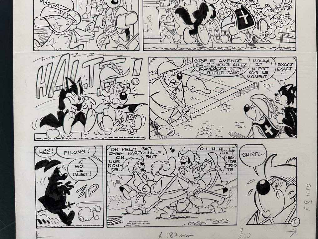 Cober - 1 Original page - Pif #1150 - D'artapif - 1991 #2.1