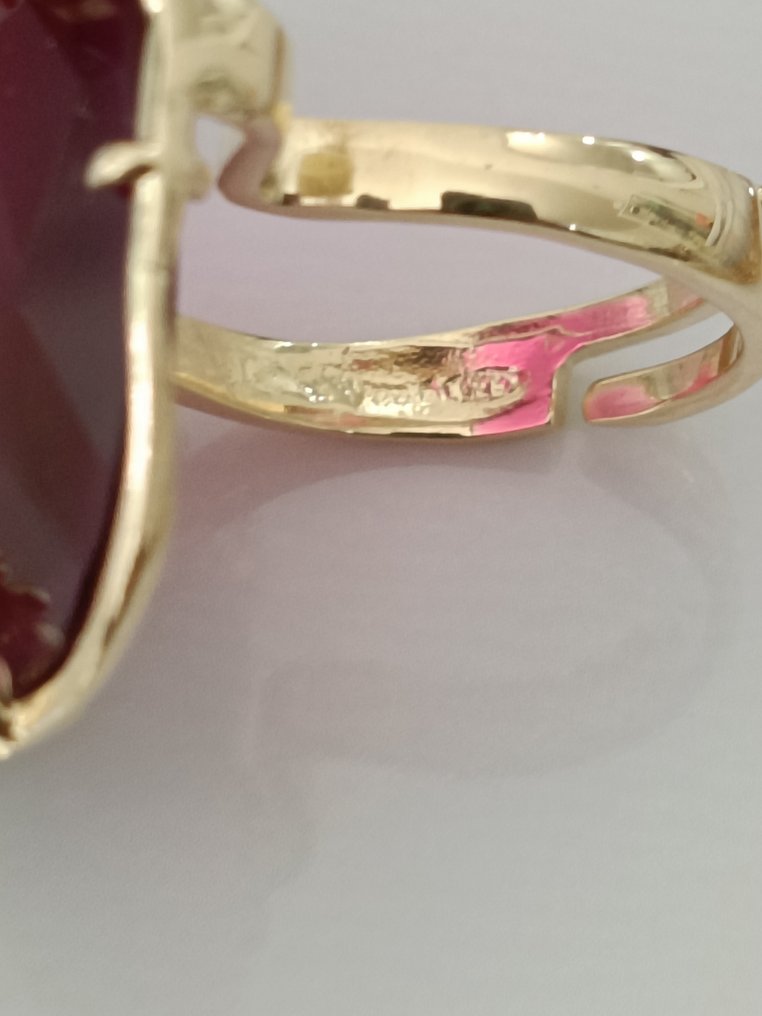 No Reserve Price - Ring Silver Mixed gemstones #2.1