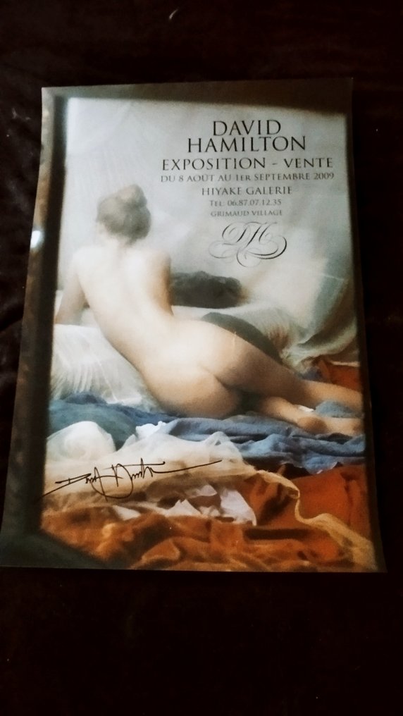David Hamilton - David Hamilton avec signature - 2000'erne #1.0
