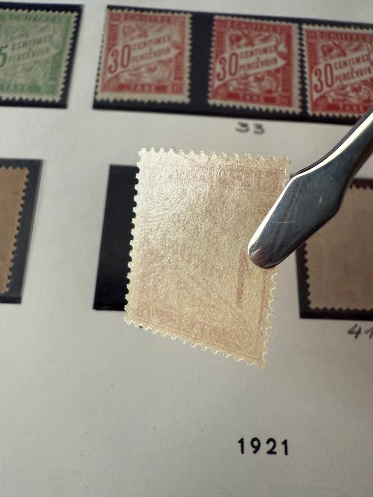 France  - Yvert 28/42A 'Duval colored' in mint condition ** and * - value + €2200 #3.2