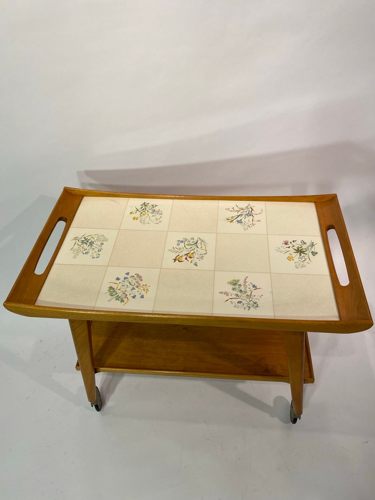 Opal - Καροτσάκι σερβιρίσματος - Ξύλο, Κεραμικό #1.0