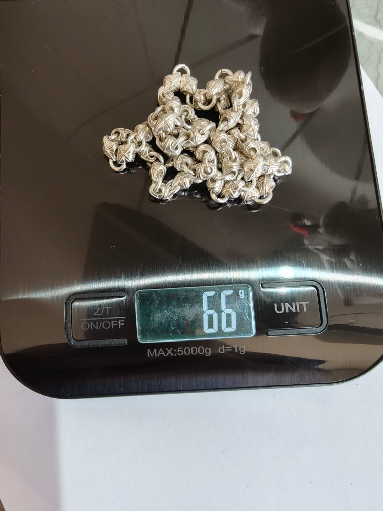 Bez ceny minimalnej
 - Naszyjnik Srebro -  0.00ct. tw. #3.2