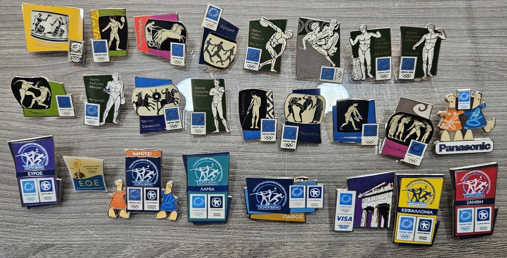 奧林匹克運動會 - 2004 - Pin系列 Odysseus（x25引脚）  #1.0