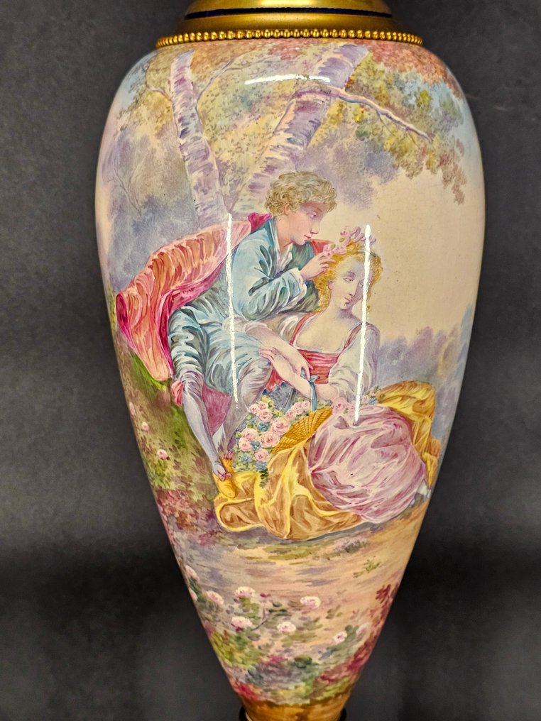 Βάζο  - Πορσελάνη - Χειροποίητο βάζο ζωγραφισμένο με το χέρι #3.2