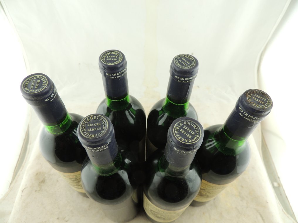 1978 Château Cadet Piola - Saint-Émilion Grand Cru Classé - 6 Bottles (0.75L) #3.2