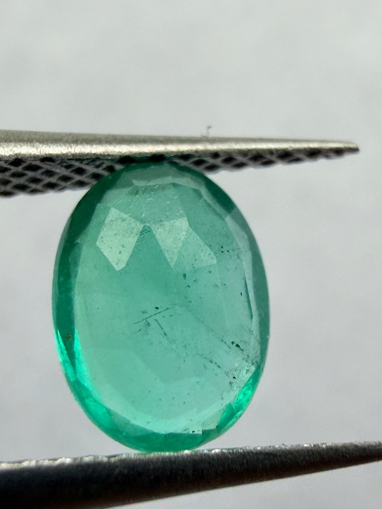Verde Smarald - 1.20 ct - ALGT (Laboratorul pentru testarea pietrelor prețioase din Anvers) - Minor Oil #2.1