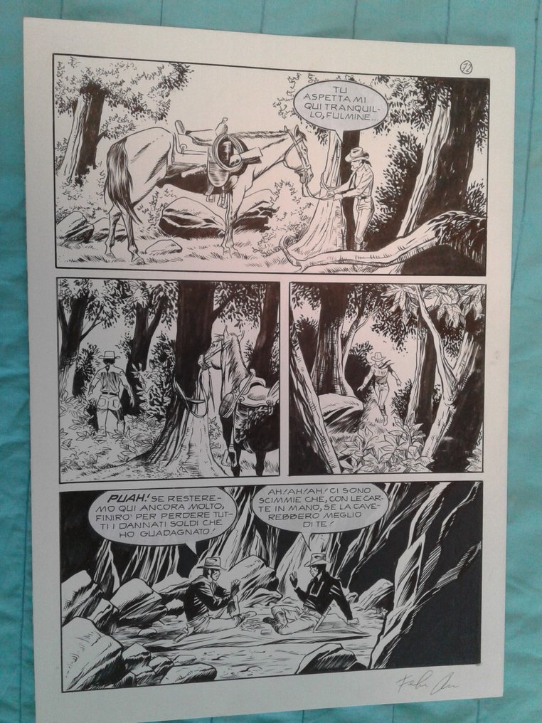 Russo, Fabrizio - 4 Original page - Zagor - n. 657 zenith #2.1