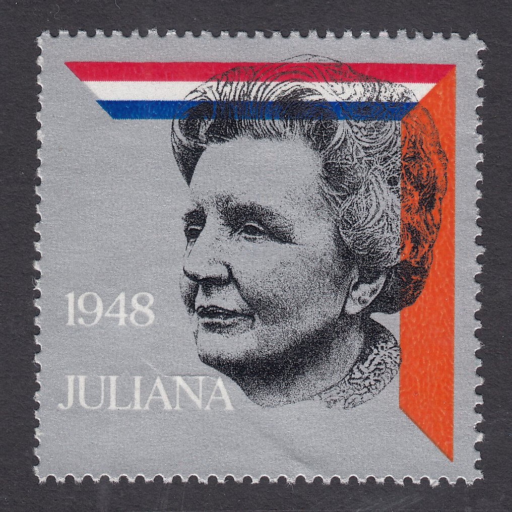Holandia 1973 - Juliana, druk bez czarnego tekstu. - NVPH 1036f #1.0