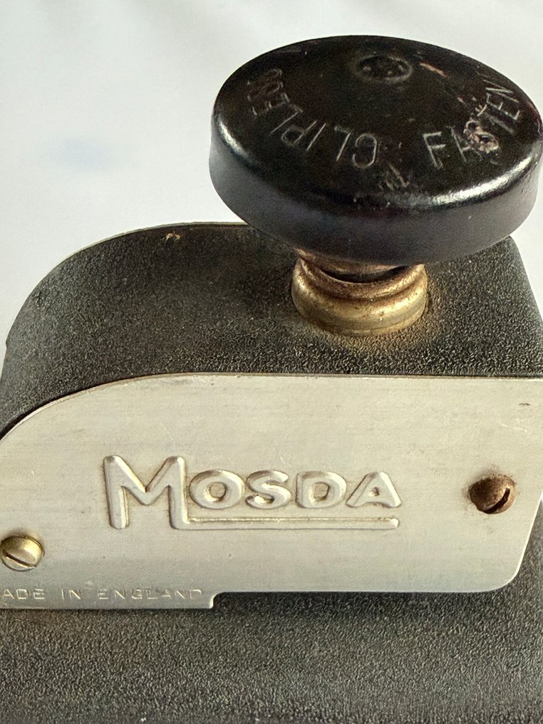 Mosda 1947 Clipless Papier Fastener - Working tool Mid-century modern #2.1