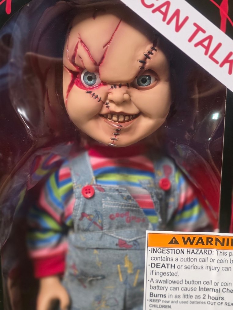Chucky Childs Play Talking Doll - 1 Μιλητή κούκλα Chucky Childs Play νέο - Mezco #2.1