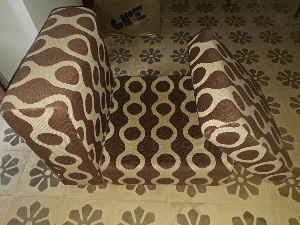 Zanotta - Eleonore Peduzzi Riva - Πολυθρόνα - modulo εξήντα - Βαμβάκι #4.3