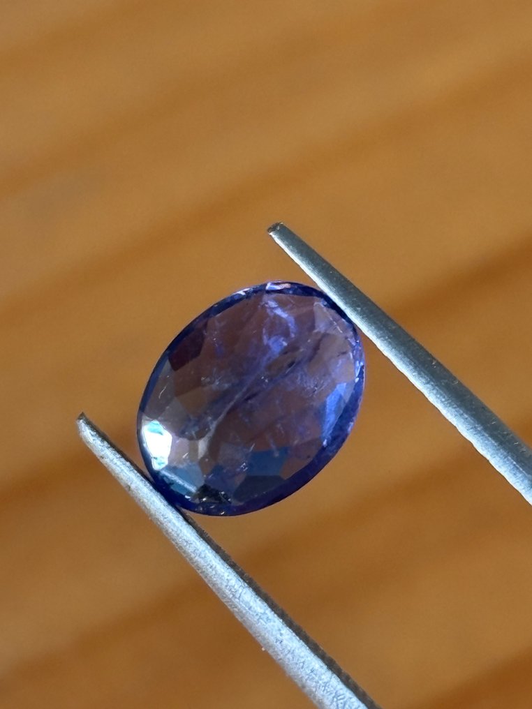 1 pcs 蓝色, 紫罗兰色 坦桑石 - 2.49 ct - 国际宝石研究院(IGI) #2.1