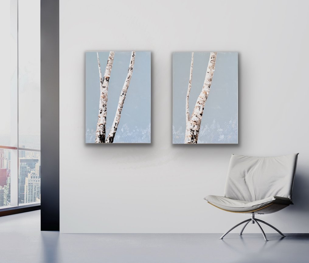 Andrea Imwiehe - In Gentle Closeness_ diptychon #1.0