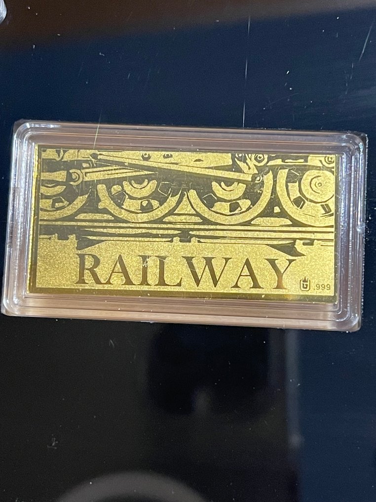 Alemanha. Gold medal 2022 RAILWAY Orient Express 1/200 Oz.999 (Sem preço de reserva) #1.0