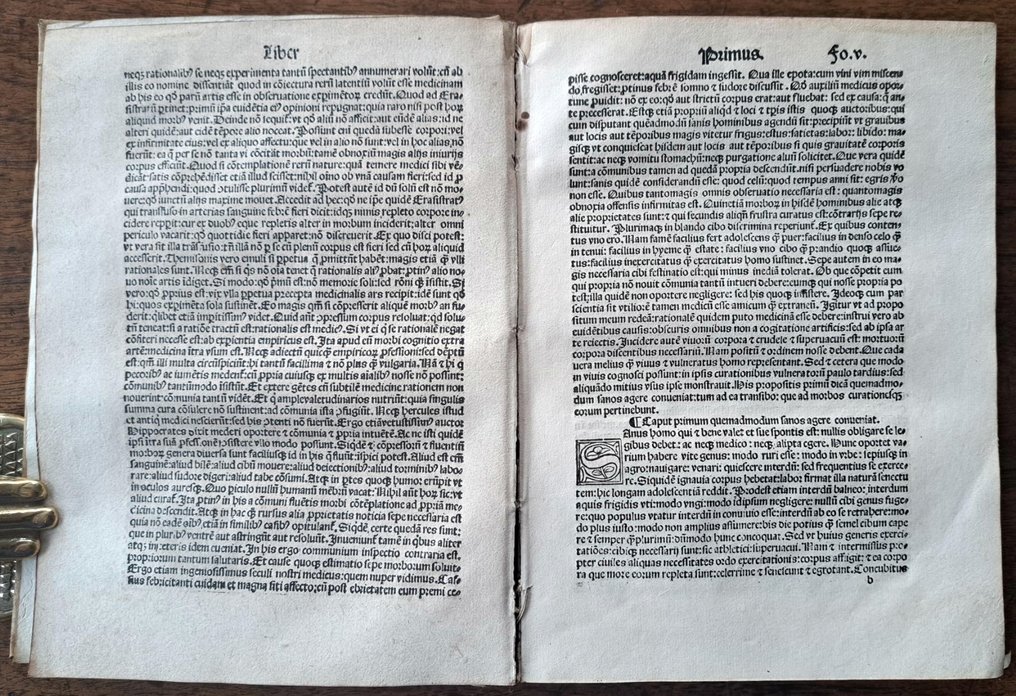 Aulus Cornelius CELSUS - Medicine libri octo- rare medical work - 1516 #4.3