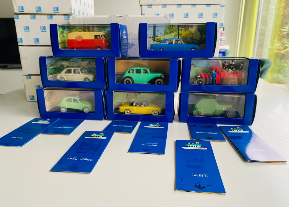 Atlas - Miniature figur - Modelauto 1:43 Kuifje/Tintin (8) - Plast, Metal #1.0