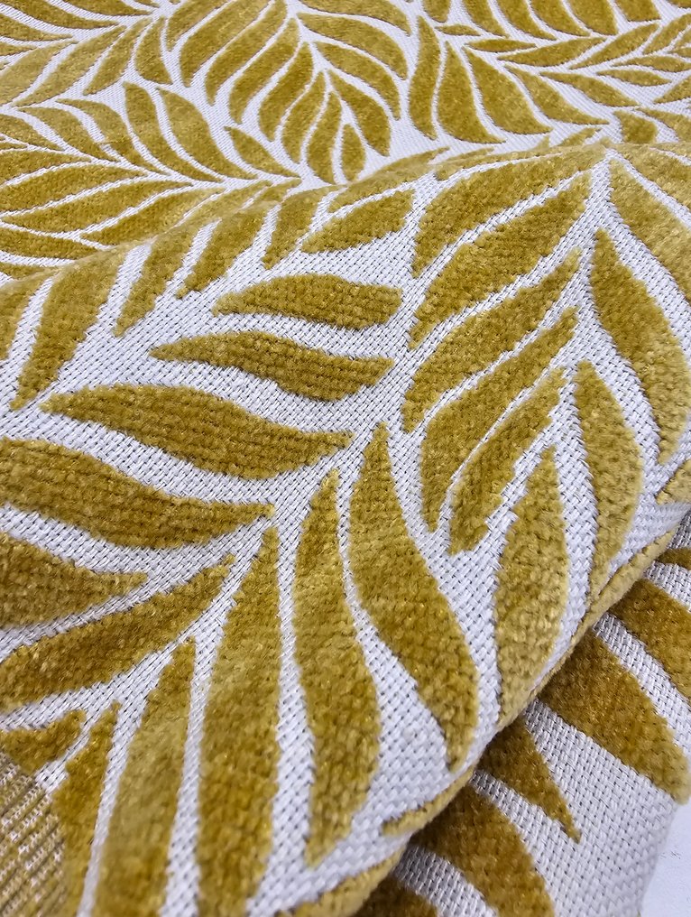 金色天鹅绒新艺术风格织物 - Artmaison奢华提花 - 纺织品  - 200 cm - 280 cm #1.0