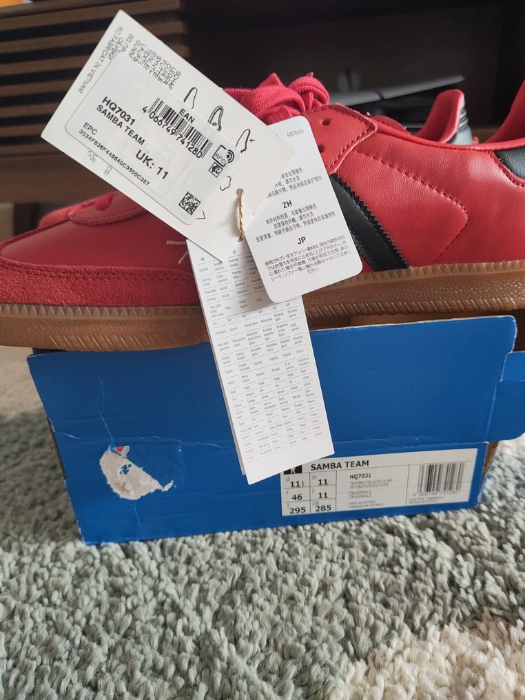 Adidas - Samba - Lenkkarit - Koko: EU 46 - Uudet lapulliset #4.3