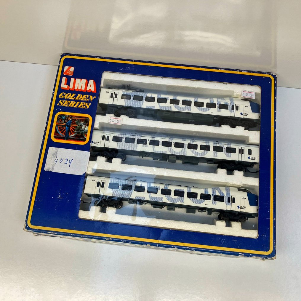 Lima H0 - 149807 - Vonat készlet (1) - Koploper ICM 'Aegon' - NS #1.0