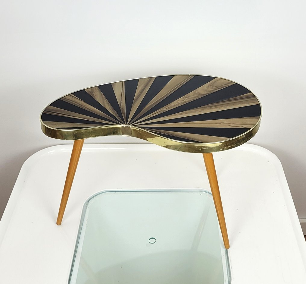 Side table - kidney table - Wood #1.0