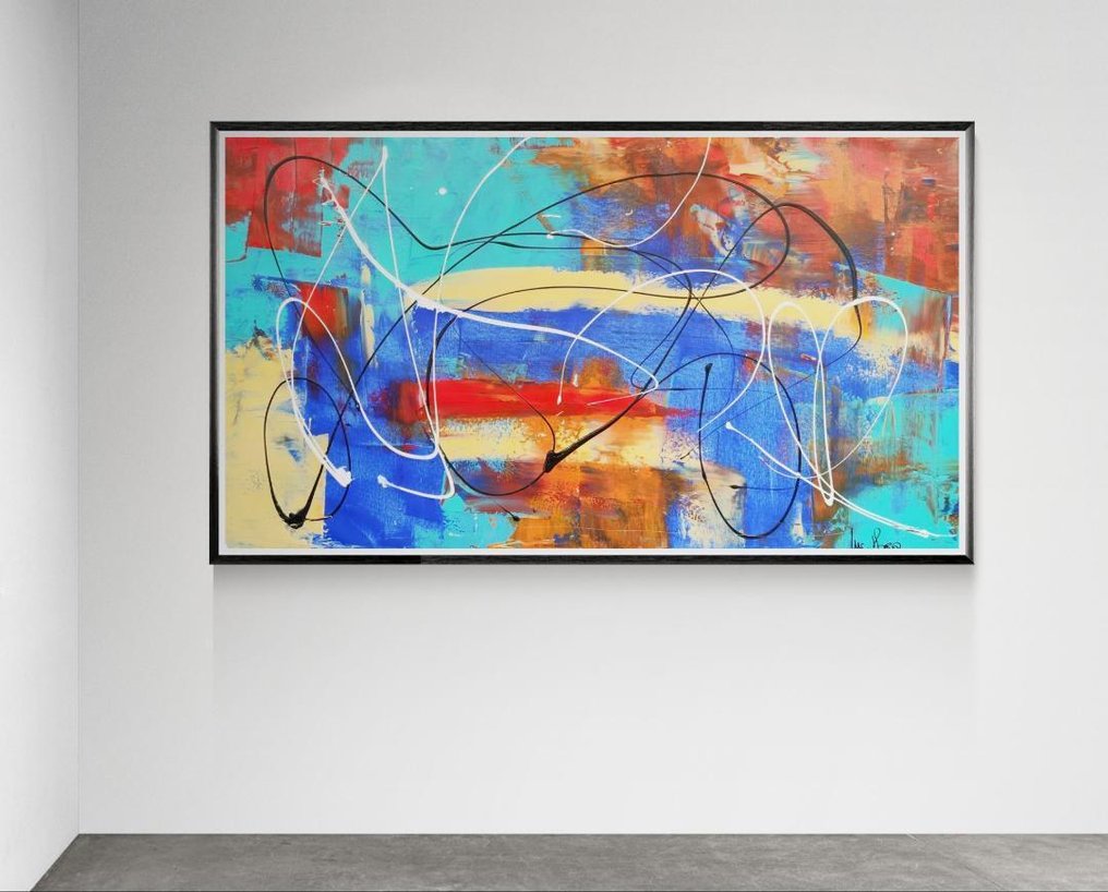 Luc Mora - La plage doree - XXL - NO Reserve #2.1