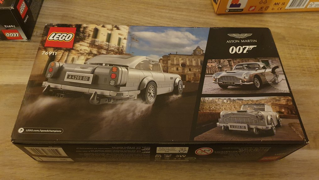 Lego Set - Bilar, Creator, Ninjago, Speed Champions, DC Super Heroes - Speed Champions - Aston Martin 007, Speed Champions - Fast & Furious 4, The Batman - Motorcycle #4.3