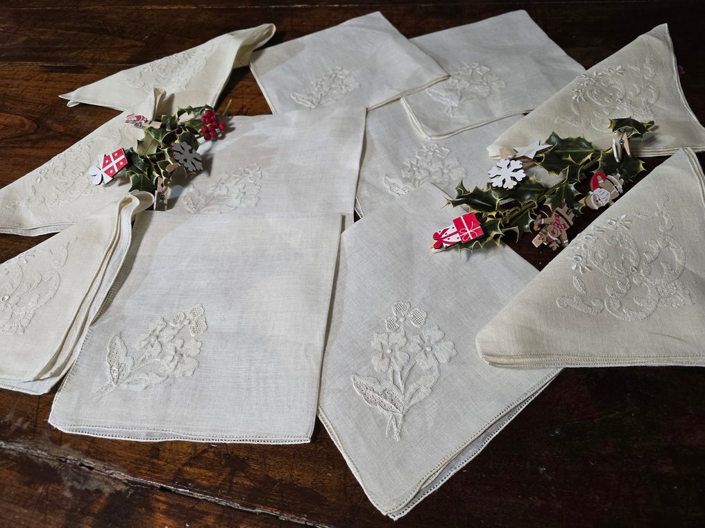 Napkin (11) - 40 cm - 40 cm - Napkins without reserve #1.0