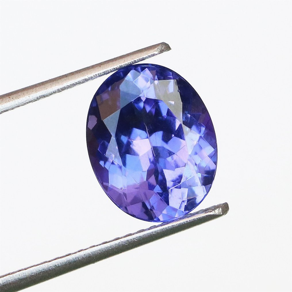 1 pcs 蓝色, 紫罗兰色 坦桑石 - 2.83 ct - 国际宝石研究院(IGI) #3.2