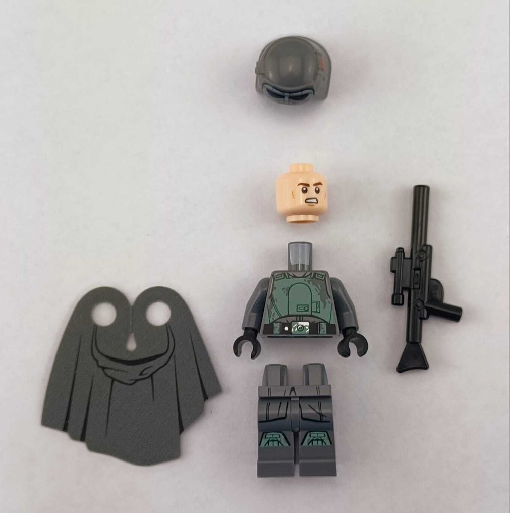Lego - Star Wars - 4 Minifigures - sw0927 Mimban Stormtrooper / sw0925 Han Solo / sw0919 Tobias Beckett / sw0926 #3.2
