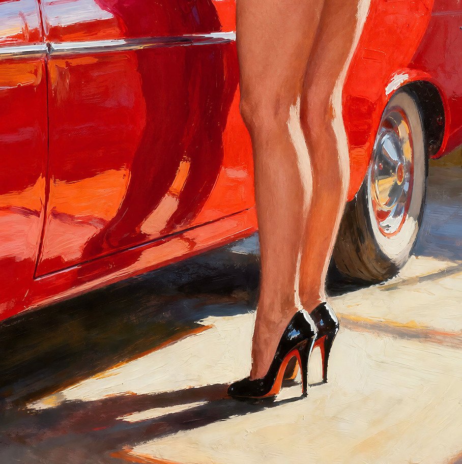 Le Yack - Cherry Garage - Hand signed #1.0