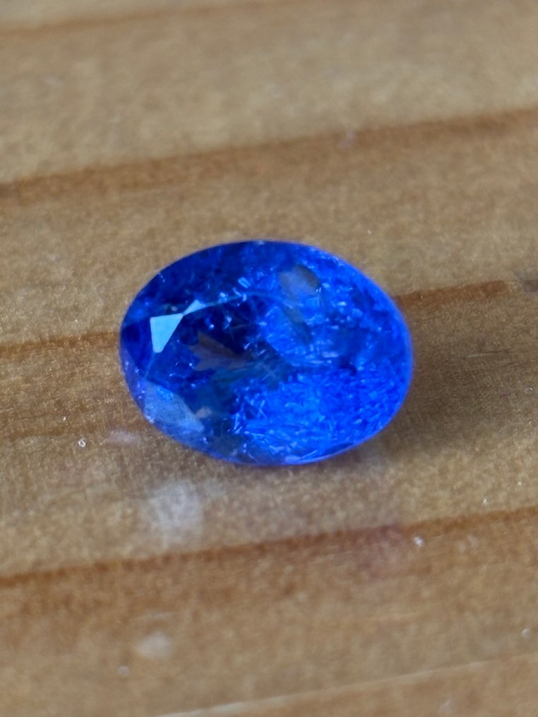 1 pcs 蓝色, 紫罗兰色 坦桑石 - 2.49 ct - 国际宝石研究院(IGI) #1.0