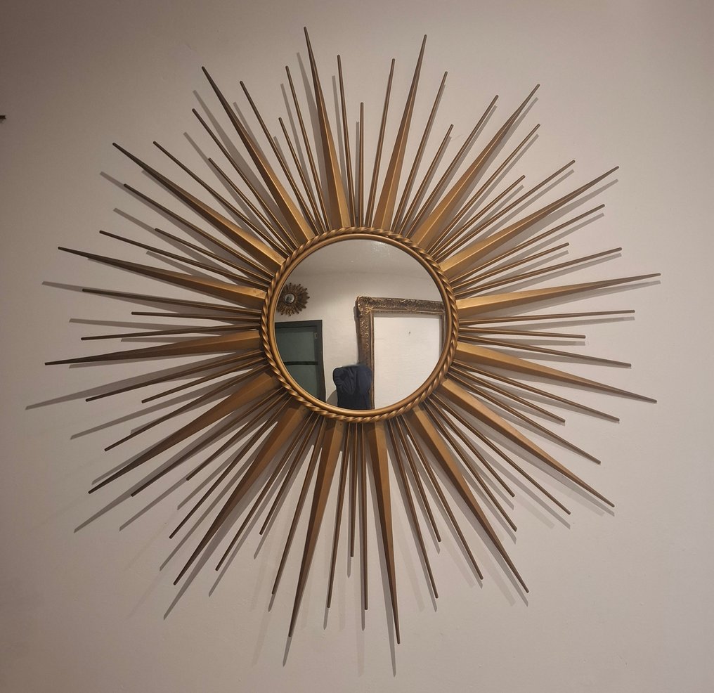 Chaty Vallauris - Καθρέφτης τοίχου  - Χάλυβας - Μεγάλος καθρέφτης ήλιου XXL 100cm #1.0