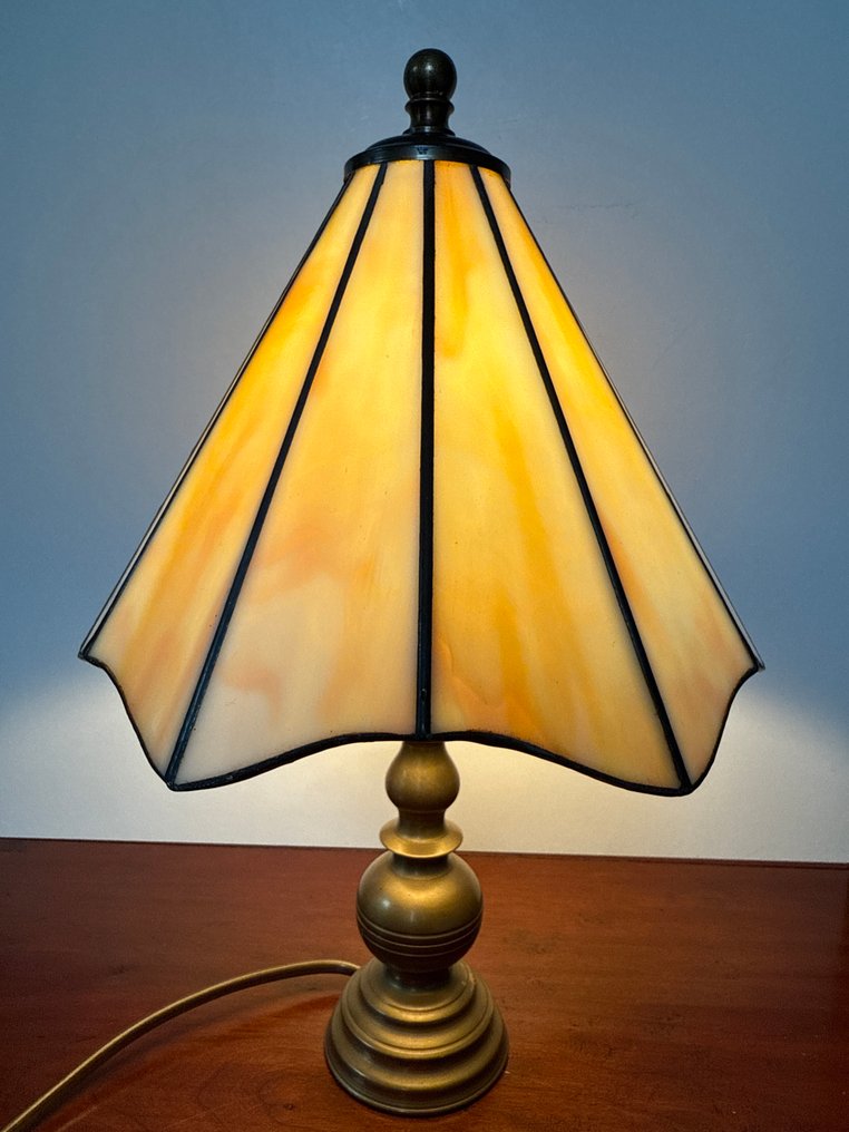 Desk lamp - Glass, Brass #1.0