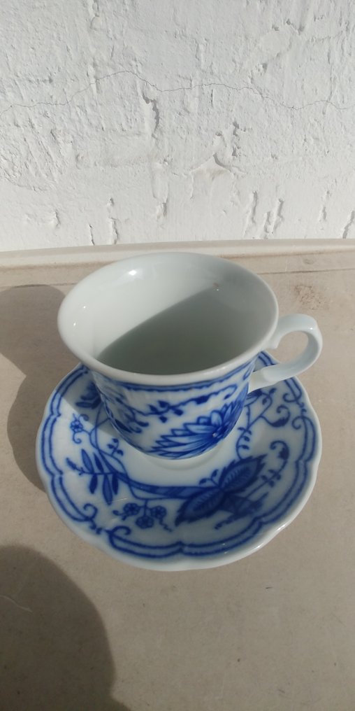 Thun - Kahviastiasto (9) - Posliini - Set Bricco kahvia ja lattea. #4.3