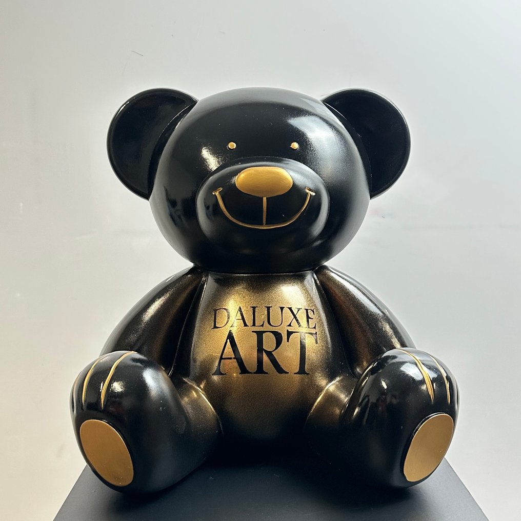 Daluxe Art - 1999 • Black & Gold Bear | Homer Simpsons Pop Art #1.0