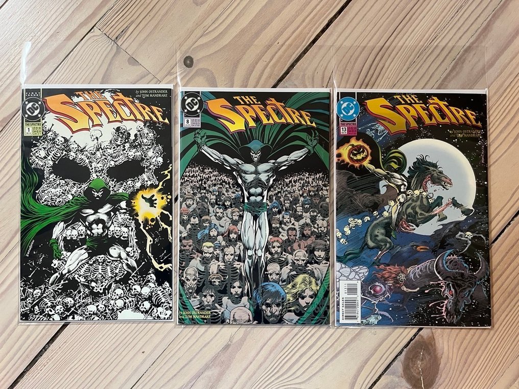 The Spectre 1, 8, 13 - The Spectre - 3 Comic - First edition - 1992/1993 #1.0