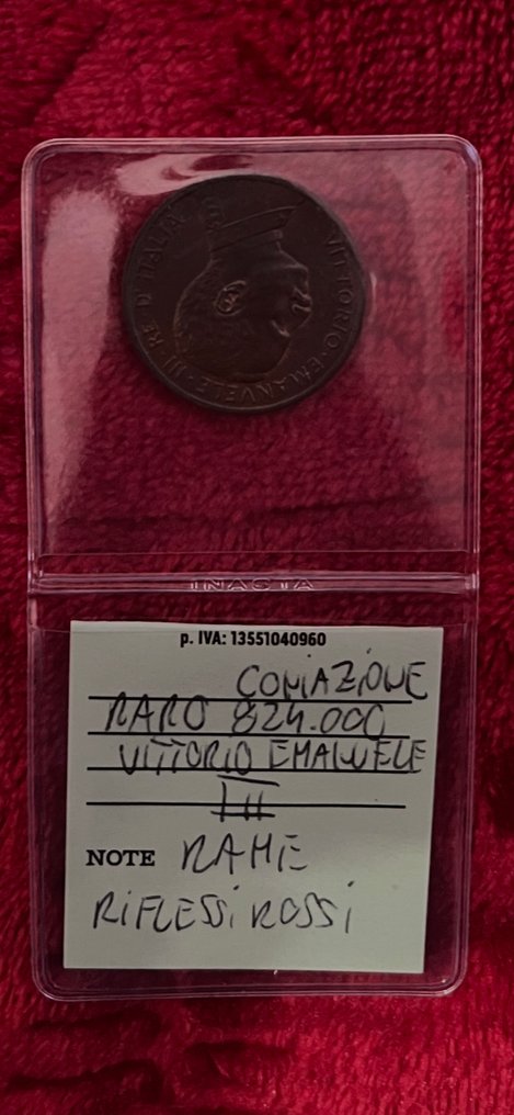 italia Vittorio Emanuele III. 5 Centesimi 1908 (No reserve price) #4.3