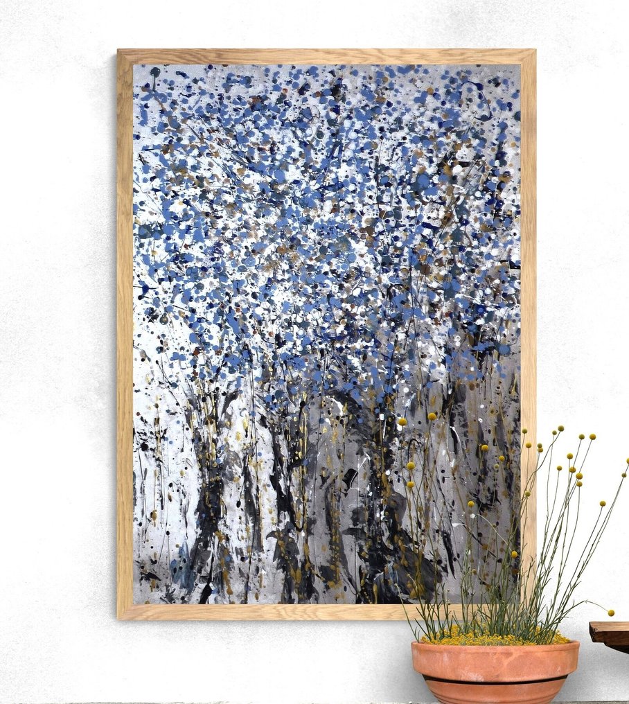 Floria Rey - Blue Forest XXL / No reserve #1.0