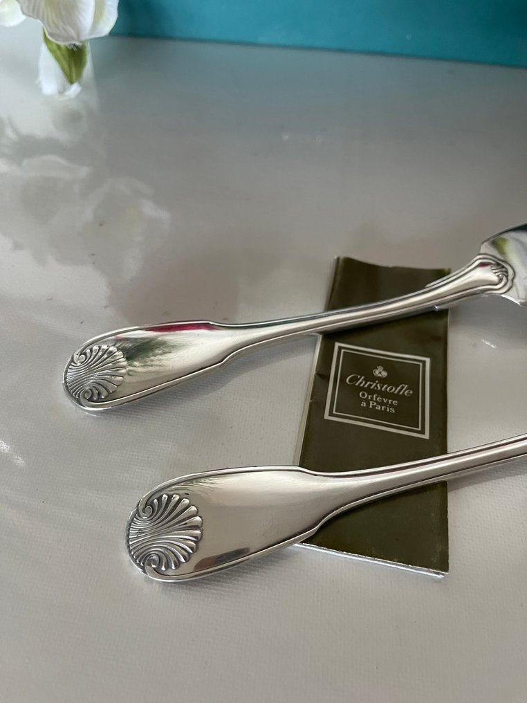 Christofle - 食魚餐具組 - Modèle Vendôme Arcantia - 银色金属 #4.3