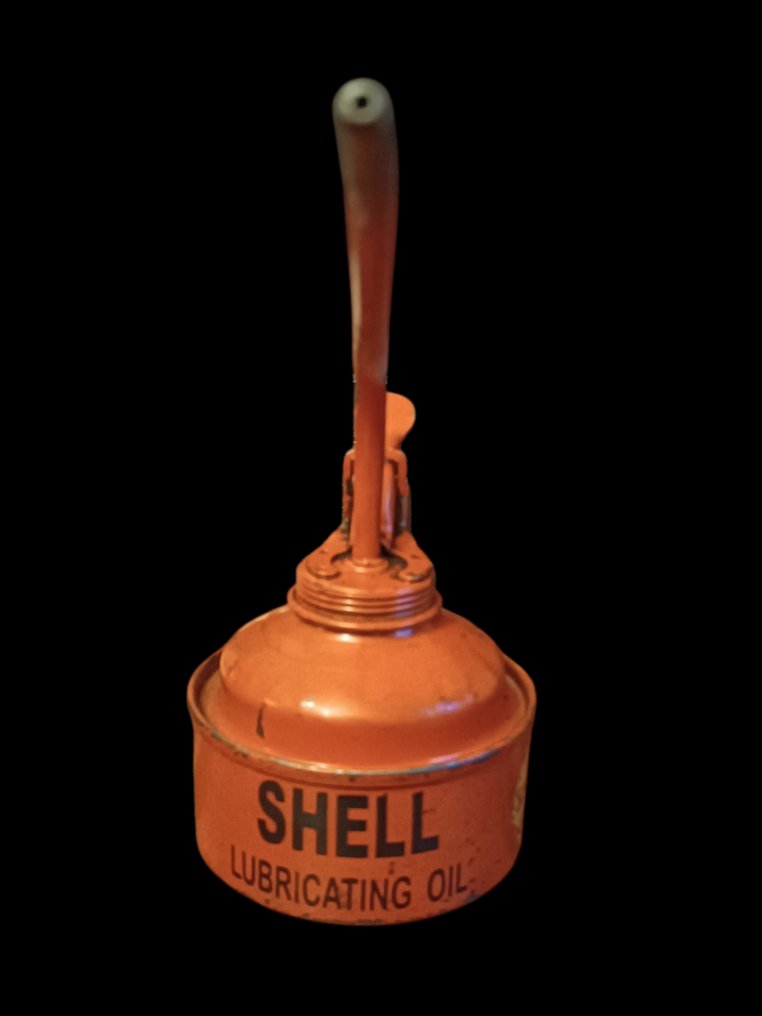 Bensinpump (1) - Shell - Ancienne burette d'huile Shell - 1950-1960 #2.1
