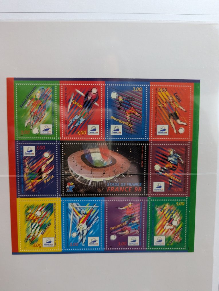 法国 1995/1998 - 包含BF和Carnets的四年非常完整的收藏 - Neufs** luxe #4.3