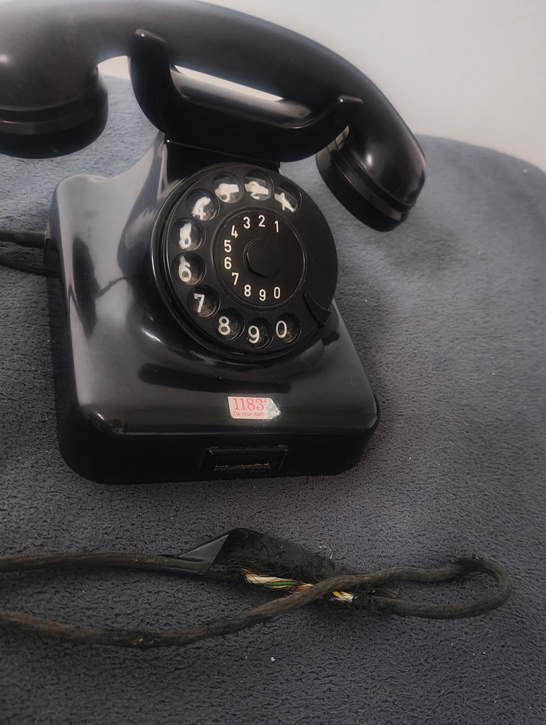 Fernsprecher W 48 - Αναλογικό τηλέφωνο - Βακελίτης - Γερμανική αναλογική τηλεφωνία #1.0