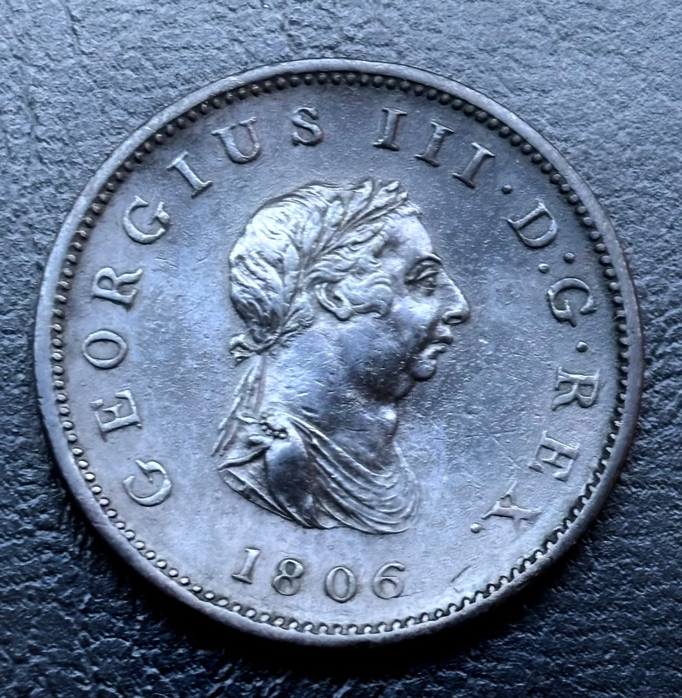 Ηνωμένο Βασίλειο. 1 Farthing - George III 4th issue 1806-1807  (χωρίς τιμή ασφαλείας) #1.0