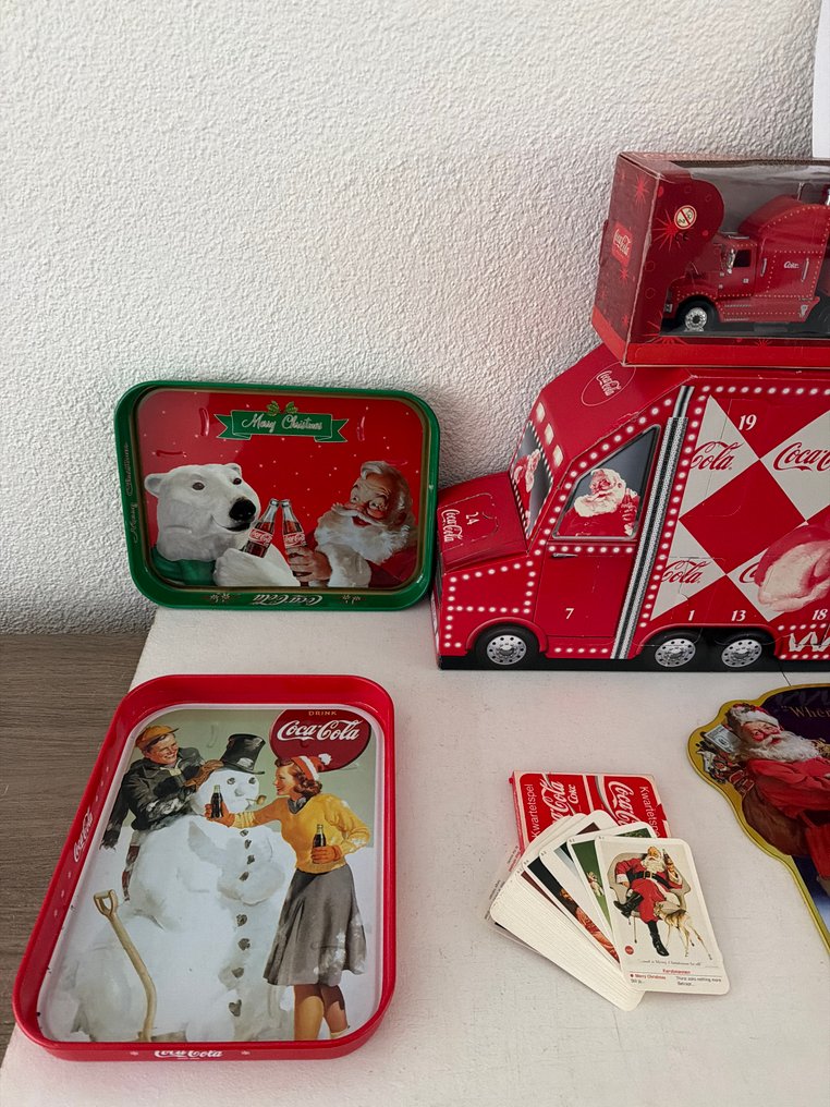 Coca-Cola - Coca-Cola 圣诞节 - 標誌 (34) - 瓷器, 玻璃, 紙, 鐵, 塑料 #1.0