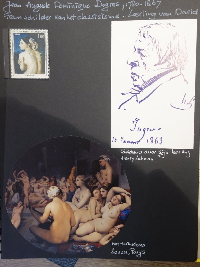 World  - ca. 1950 - ca. 2012, party, mainly themes in 8 ring binders / 1 stock book and loose material. #3.2