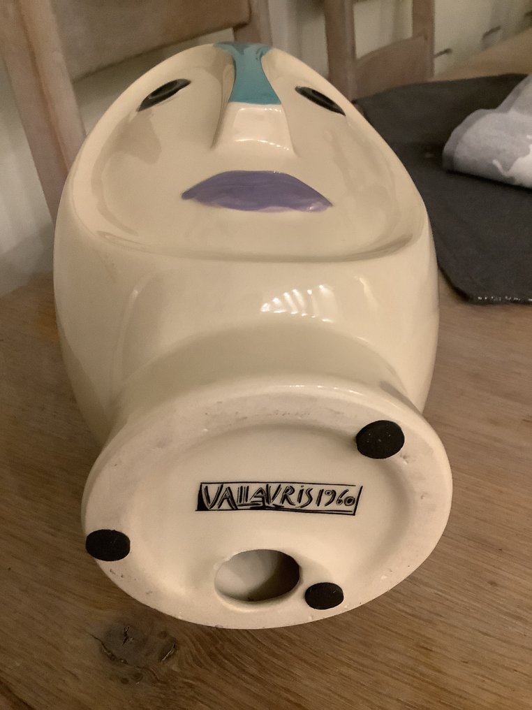 STB-ART - Statue, VALLAURIS 1960 - 25 cm - Porcelain - 1960 #2.1