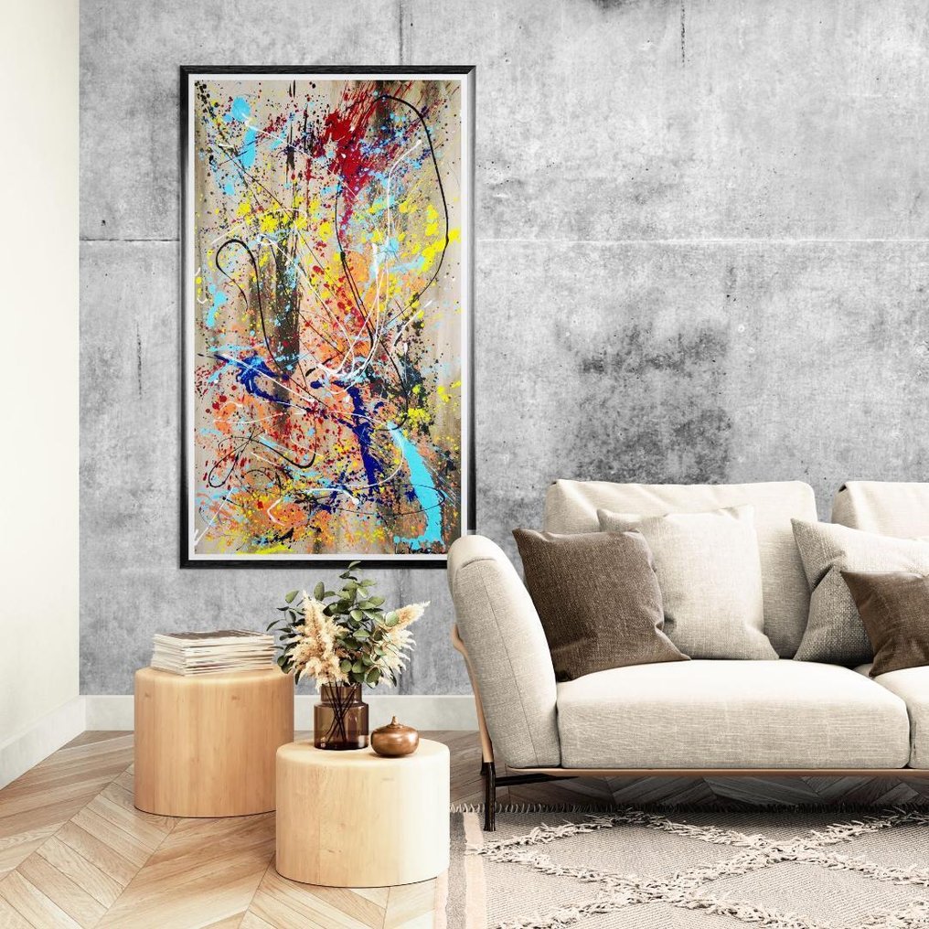 Luc Mora - Paysage fleuri - XXL #4.3