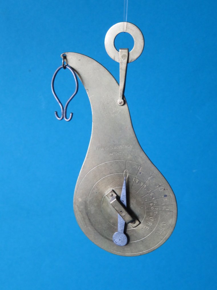 Frans Svanström - Ζυγαριά - Μπρίγκα, χάλυβας - συλλέκτης επιστολών #4.3