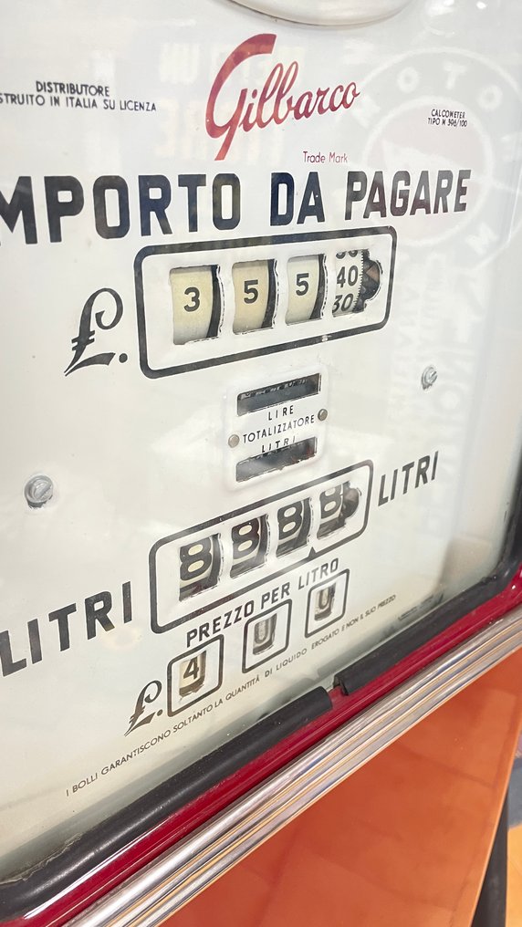 Bensinpumpe - Gilbarco mod. 96 - 1957 #2.1